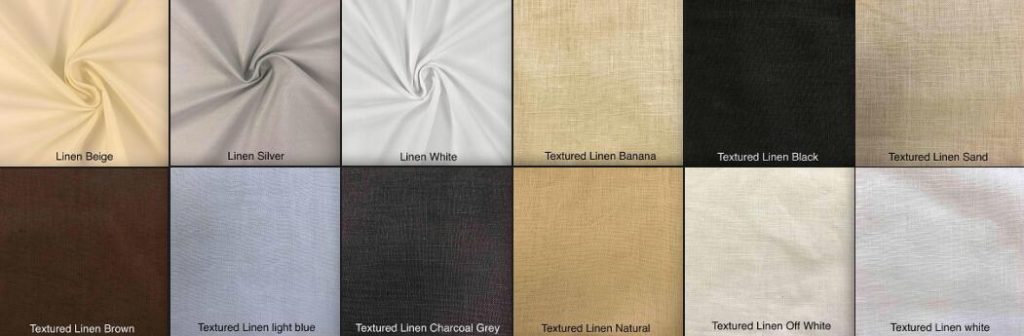 Fabric options for lampshade